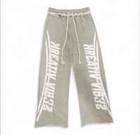 Image 1 of “ CONCRETE VIB3Z” OVERSIZED PANTS 