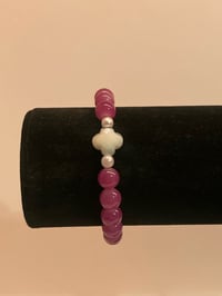 Image 1 of 'Purple Diamond' Bracelet