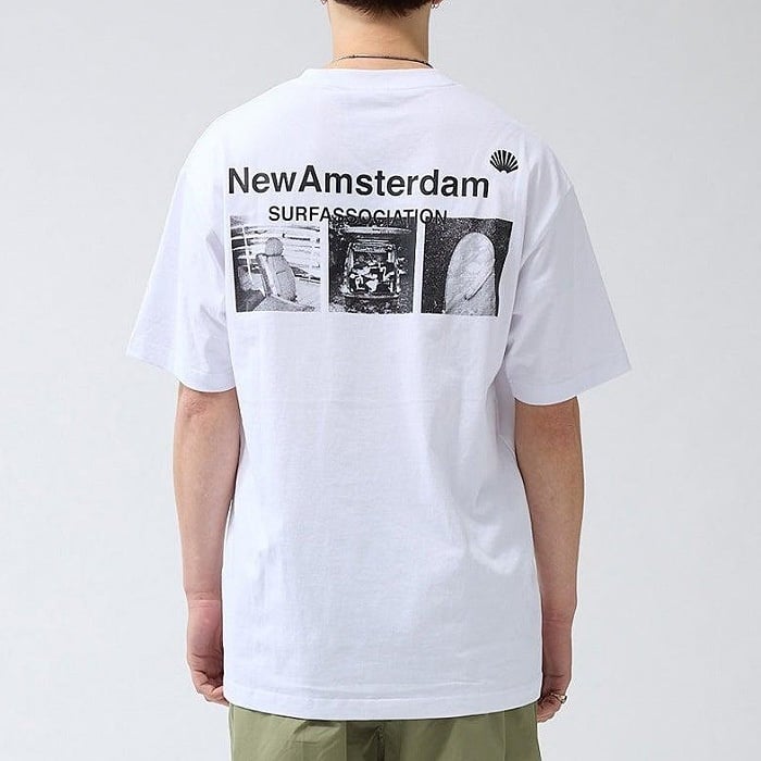 Image of NEW AMSTERDAM SURF ASSOCIATION PHOTO PRINT TEE