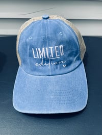 Image 1 of  Limited edition denim style trucker hat 