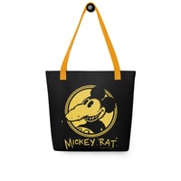 Image 2 of Mickey Rat Black Tote Bag