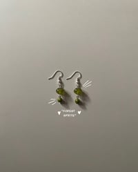 Handmade Bead Earrings - “Forest Sprite”