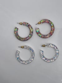 Image 1 of Confetti Hoops