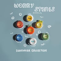 Image 1 of Worry Stones - Summer Collection 25% off