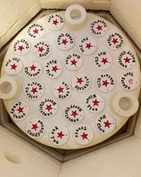 Image 3 of Hot Chocolate, Sprinkles and Marshmallows set. (Star or Heart Motif)