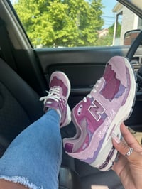 Image 1 of Multi Purple Shoes
