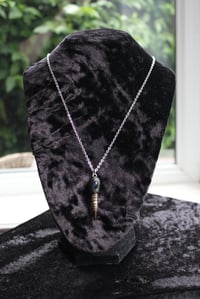 Image 12 of Dead Good Pheasant toe necklace with lolite crystal stone copy