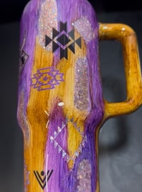 40 oz purple western