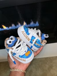 Image 1 of KIDS COOKIE MONSTER SHOES