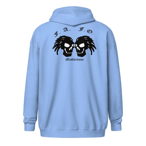 Image of FAFO unisex heavy blend zip hoodie