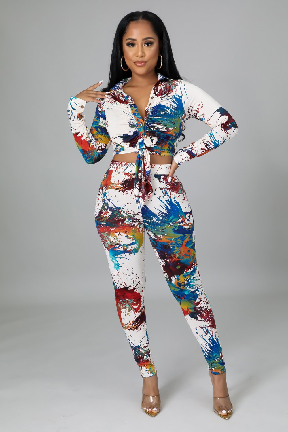 Image of Vision Of Art Legging Set