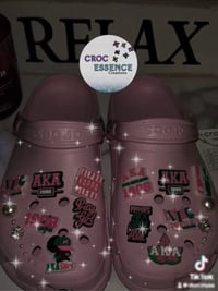 Pink Ivy Luxe #2 (Alpha Kappa Alpha) 💗💚 - Women’s Size 8