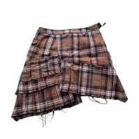 Image 1 of Betty's Blue Shinji Abe brown asymmetrical skirt