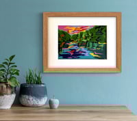 Image 2 of Print of Golden Hour Woodchester Park 