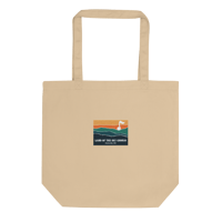 Image 2 of Emroidered Land of the Sky Eco Tote Bag