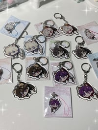 Image 2 of NEW - LADs hanging kitty keychains
