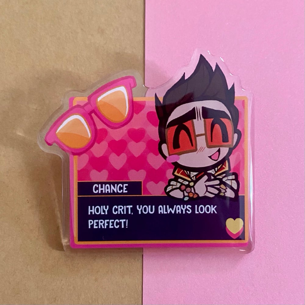 Image of Date Everything Acrylic Pins