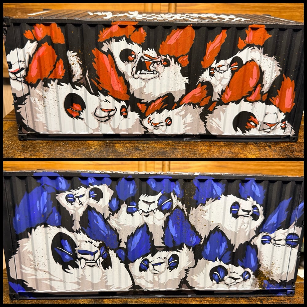 Image of WOES CONTAINER -1/1 Repainted 