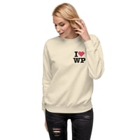 Image 3 of I Love Water Polo Crewneck Pocket Logo - Adult