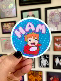Image 1 of Ponyo 3” Sticker or Magnet