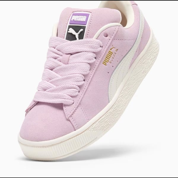 Image of puma suede xl grape 