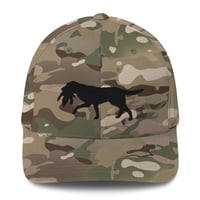 Image 4 of OWG - Black Lab branded back Structured Twill Cap
