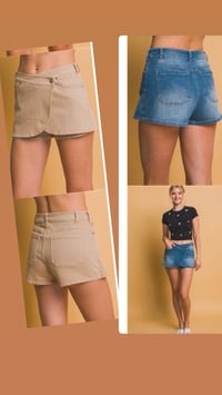 Image 3 of Denim Skorts 