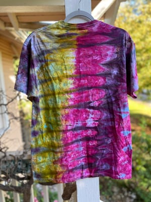 Image of MEDIUM Let's Go Girls Tie Dye Shirt