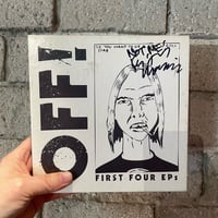 OFF! – First Four EPs - 4 x 7" box set - Signed by Keith Morris!
