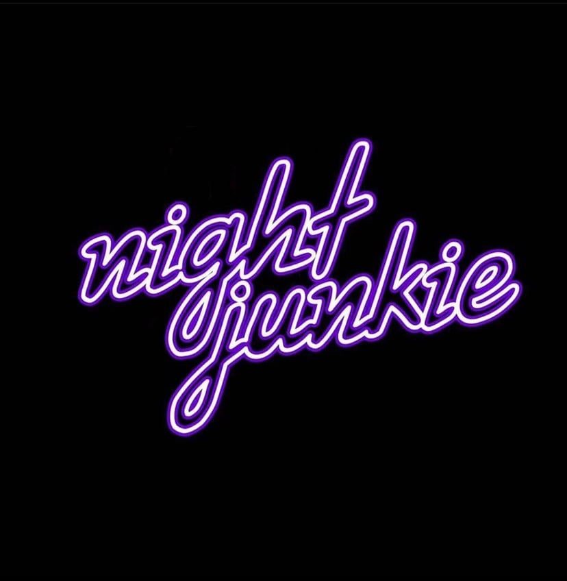 Image of NIGHTJUNKIE Purple neon 