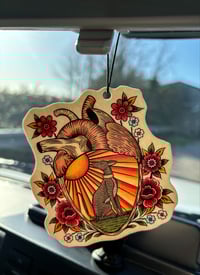 Car air freshener “SUN ON MY FACE” jasmine scented