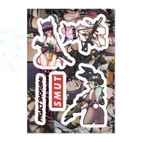 Battle Waifu Sticker Sheet#2