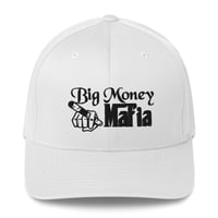 Image 1 of Big Money Mafia “Snow” Structured Twill Cap
