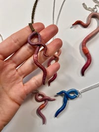 Image 3 of Worm Pendants