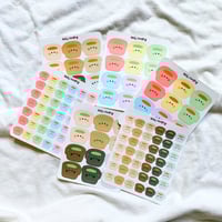 Image 1 of Coffee or tea mug stickers