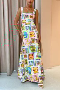 Image 1 of Kendal print maxi dress