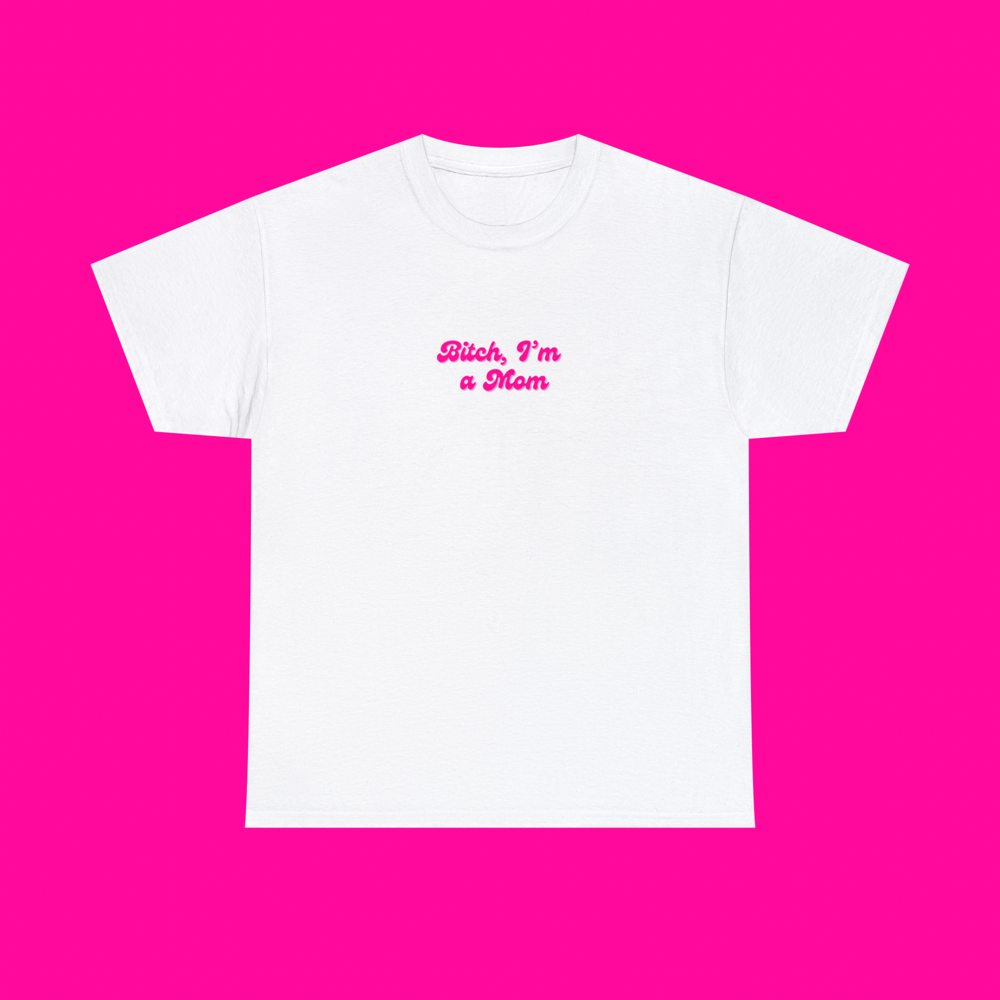 Image of White Mommy Tee