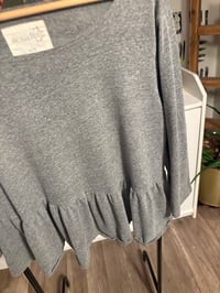 Image 2 of Free people ruffle tee 