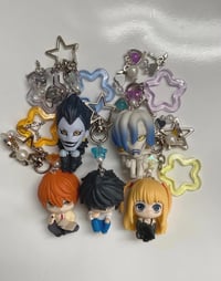 Image 1 of death note keychains 