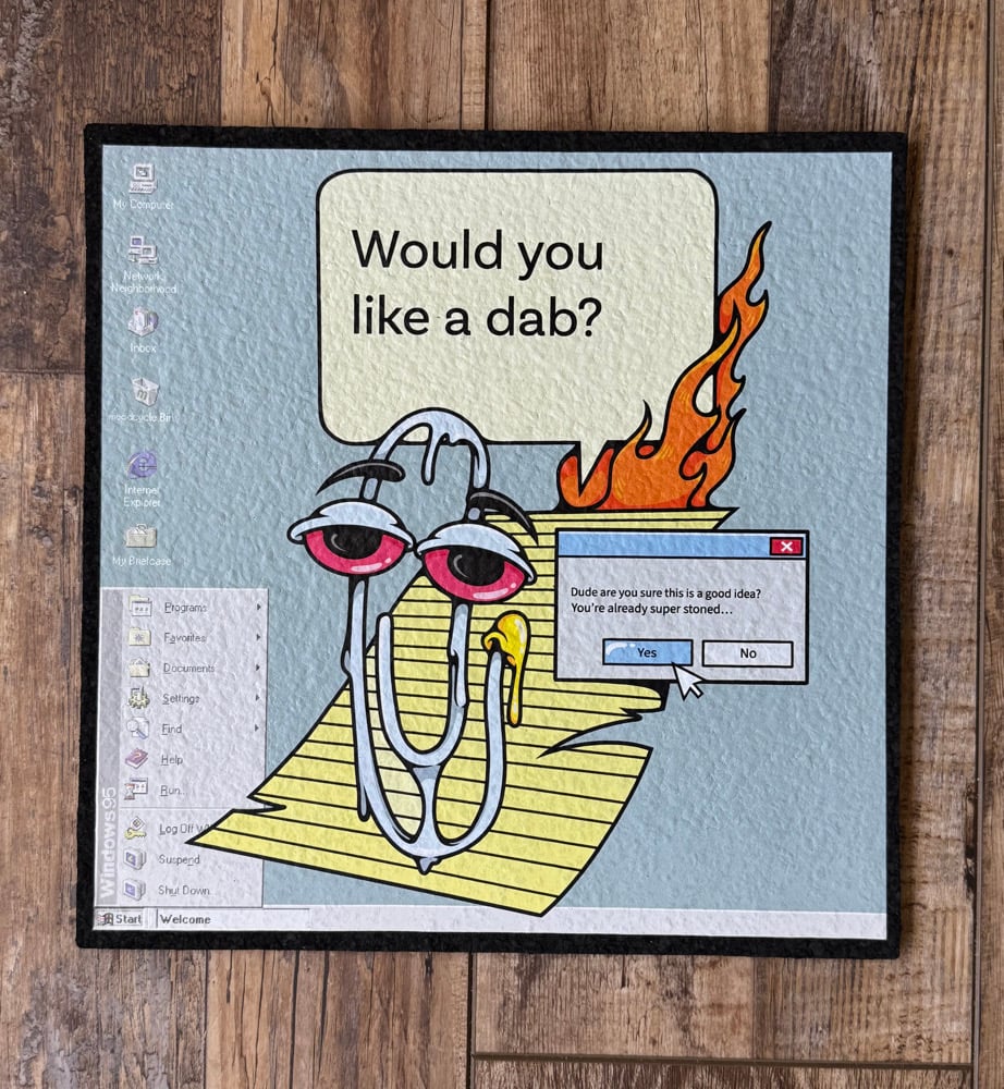 Image of Drippy Clippy (Moodmat)