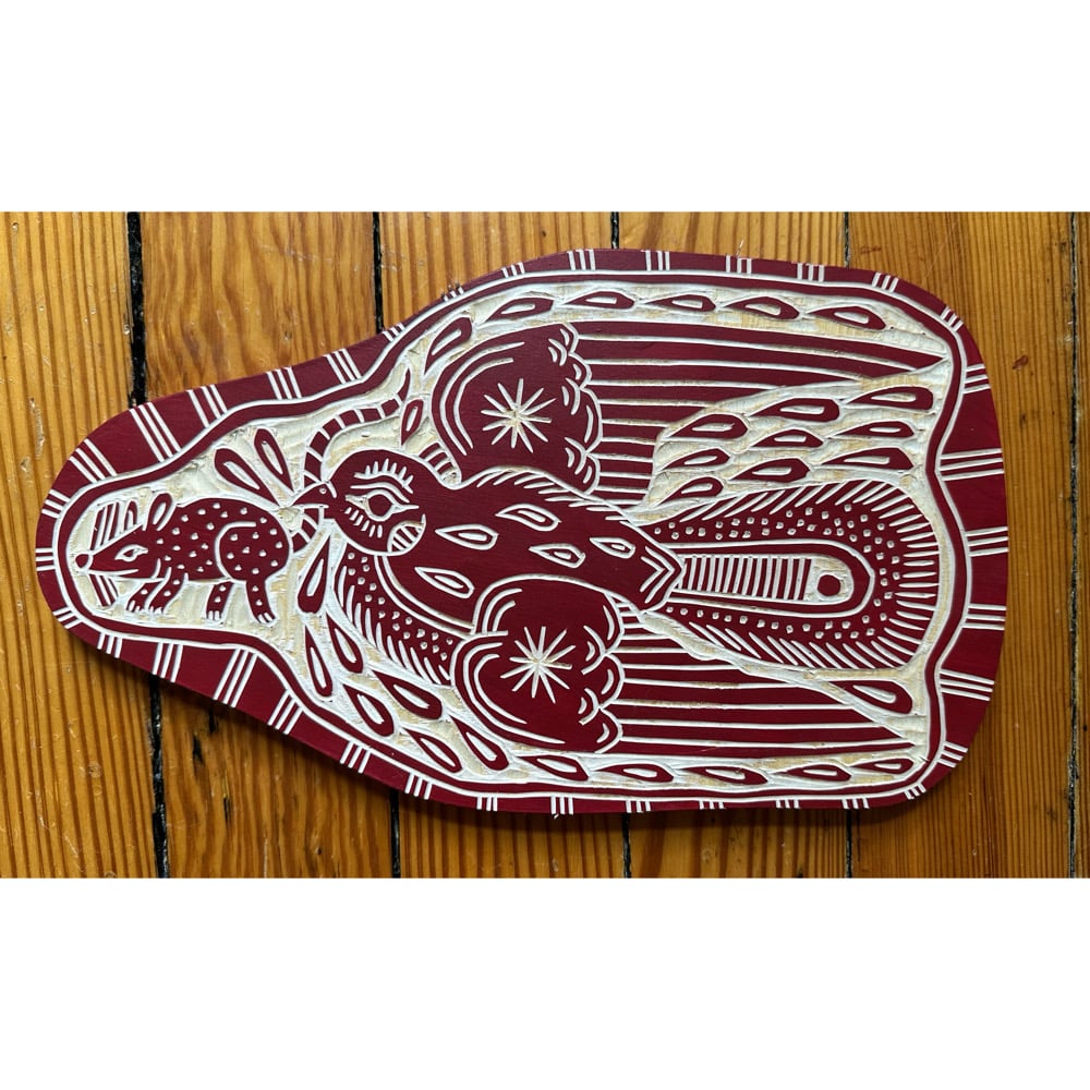 Image of Deep Red Rat Control Bird