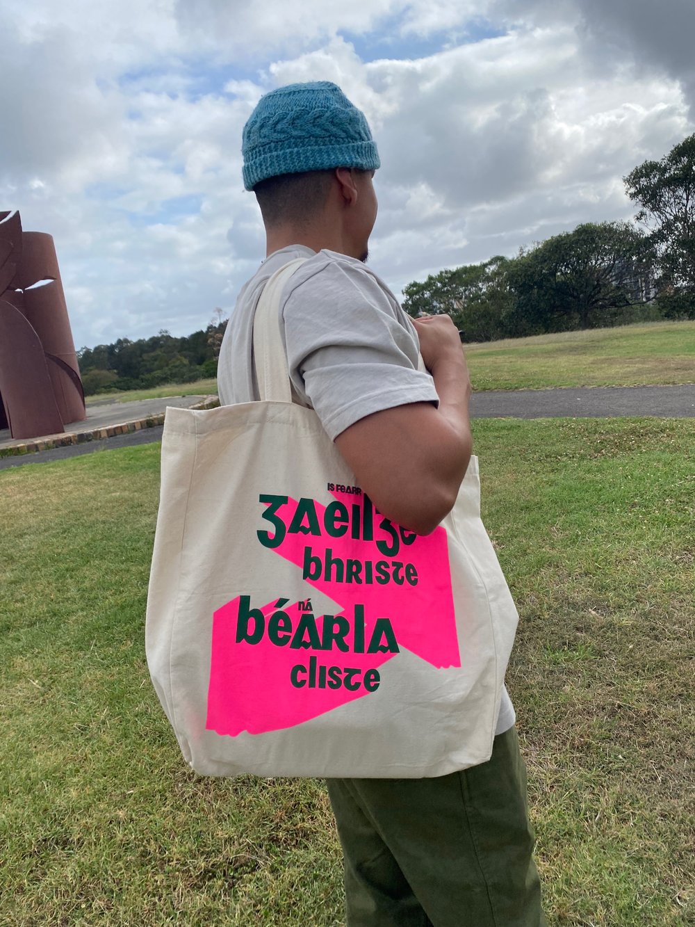 Image of ‘Gaeilge Bhriste’ Heavy Duty Tote 