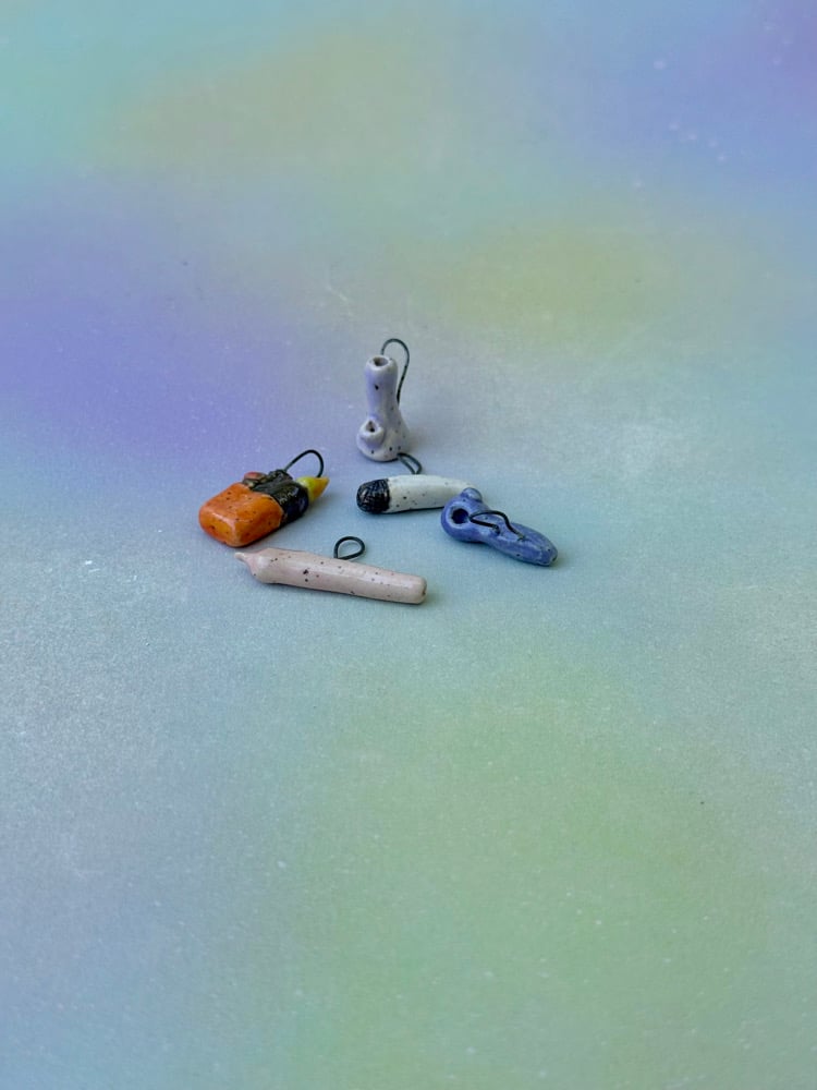 Image of 420 ceramic charms