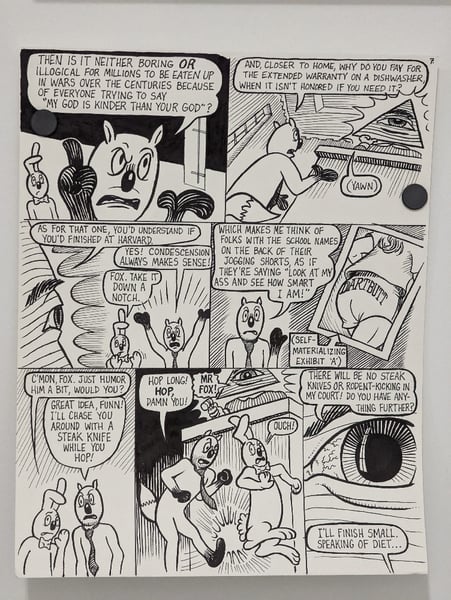 Image of Fox & Funny Bunny Page 8