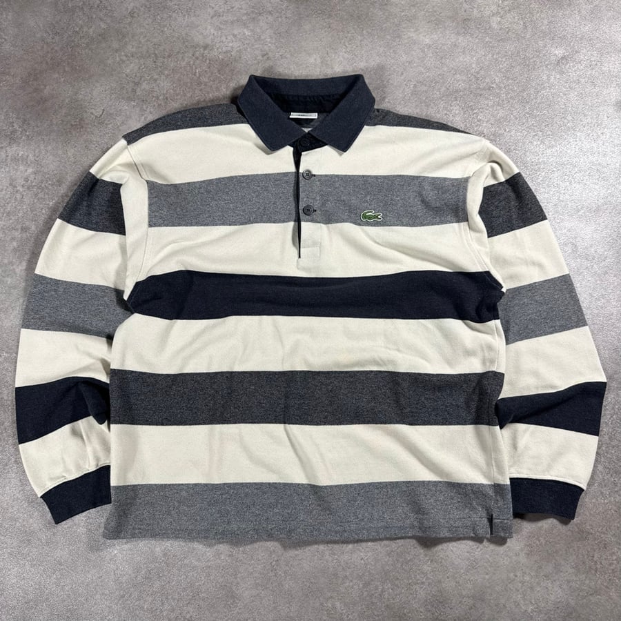 Image of Lacoste Longsleeve Polo Shirt, Size Large