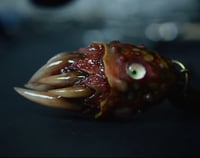 Image 14 of Little Monster Toothy pendant, OOAK,