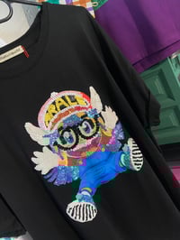 Image 3 of Camiseta ARALE bordada a man.Talla única SUPER OVERSIZE! Por encarga!