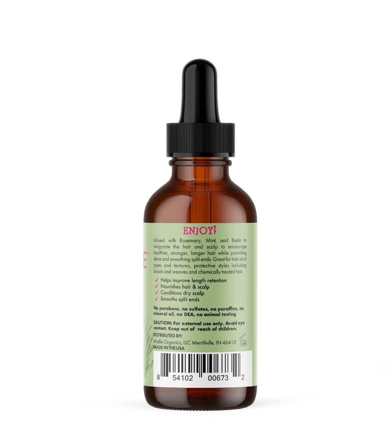 Mielle mosemary mint hair grow oil Image 2
