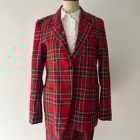 Image 3 of Sexy Dynamite London tartan blazer