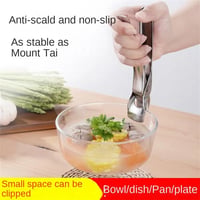 Image 5 of Kitchen Anti Scald Plate Bowl Dish Pot Holder Holder Stainless Steel Clamp Anti-hot Clip Lifter Kitc